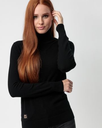 FEKETE NŐI KÖTÖTT PULÓVER 2D23FW6513LS1101