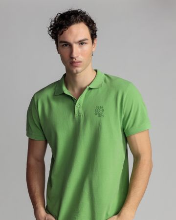 ZÖLD FÉRFI GALLÉROS PÓLÓ 1D24SS4062SS2424