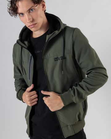 KHAKI FÉRFI ÁTMENETI KABÁT 1D24FW7014KA1201
