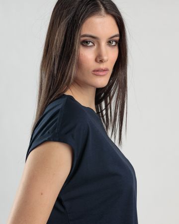 KÉK NŐI TOP 2D25SS4518SL0105