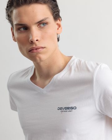 FEHÉR FÉRFI RÖVID UJJÚ PÓLÓ 1D25SS4064SS0105