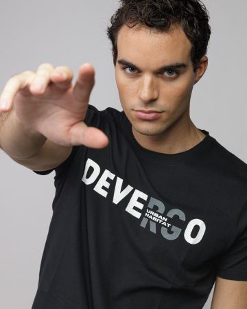 FEKETE FÉRFI RÖVID UJJÚ PÓLÓ 1D25FW4043SS0105