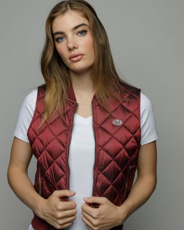 BORDEAUX WOMEN'S QUILTED VEST 2D25FW7521SL1600