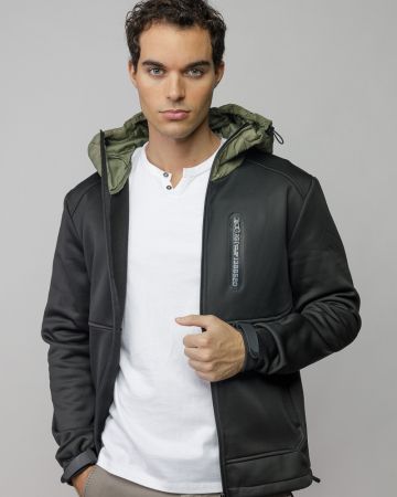 KHAKI FÉRFI ÁTMENETI KABÁT 1D25FW7006KA1600