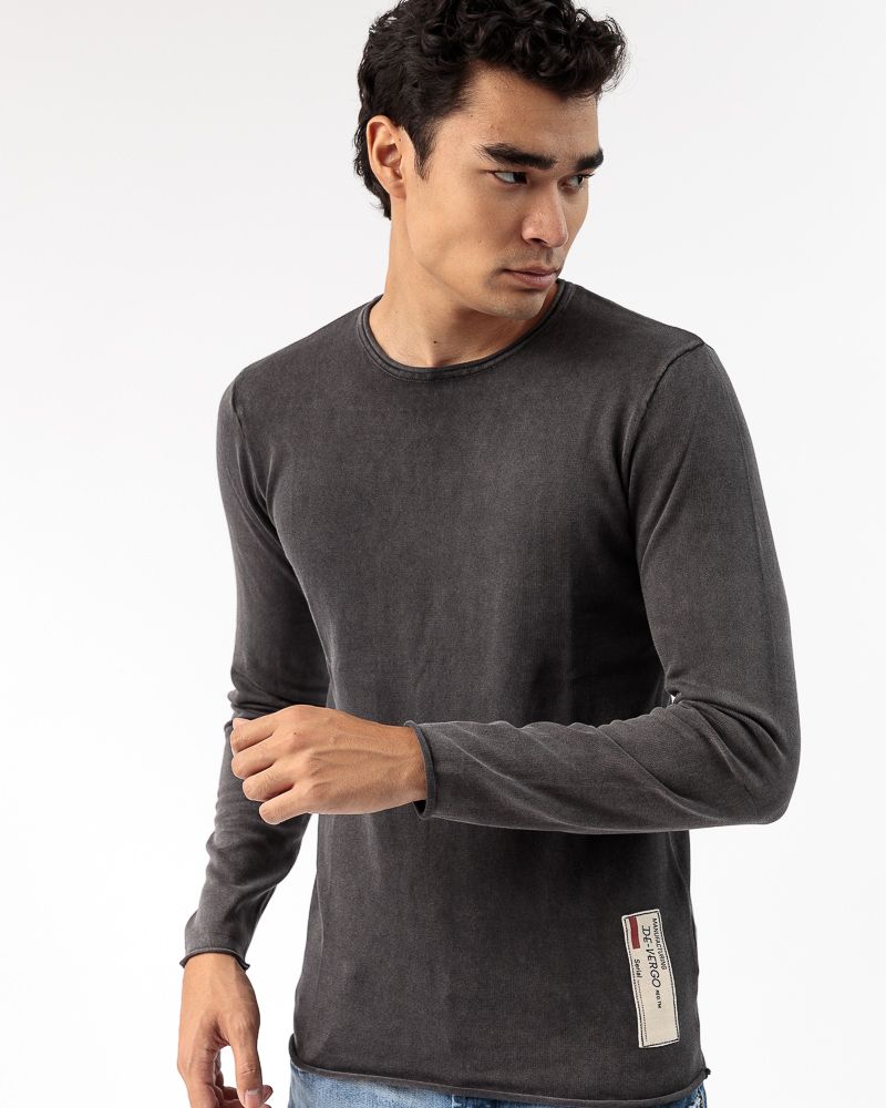 Devergo Szürke színű Férfi kötött pulóver FÉRFI PULÓVER Devergo